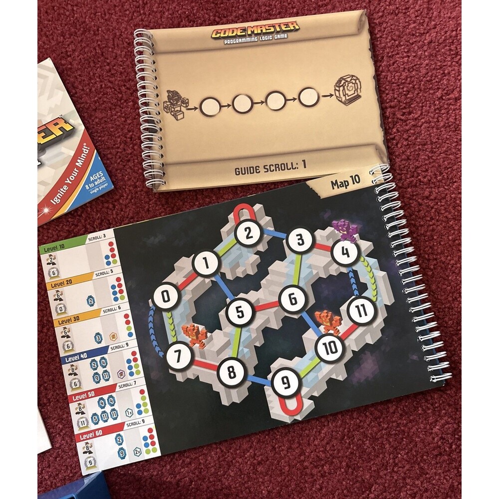 Thinkfun Code Master Programming Logic Minecraft Board Game Single Player(read) - Picture 9 of 9